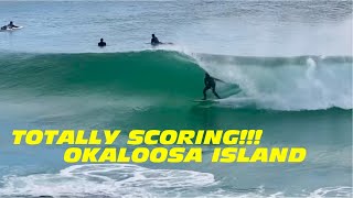 Firing Winter Surf in Fort Walton Beach Gulf Coast Florida Okaloosa Island Panama City Bch Surfline