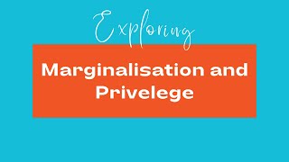 MindYourself Explorations S1E1 with Dr. Seán Ruth: Marginalisation and Privilege