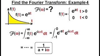 Electrical Engineering: Ch 19: Fourier Transform (13 of 45) Find Fourier Transformation: Ex. 4