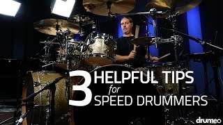 3 Helpful Tips For Speed Drummers by Derek Roddy - Drum Lesson