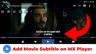 Add Movie Subtitle on MX Player || MX Player Tips 🔥