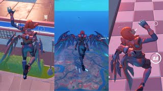 Fortnite The Imagined Skin Gameplay (The Imagined Wingspan Glider, The Imagined Blade Pickaxe)