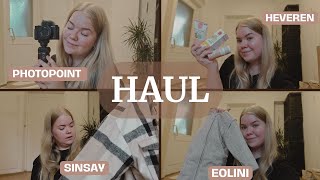 MA SAIN VLOGIKAAMERA?! HAUL | Sinsay, Heveren, Lindex jt