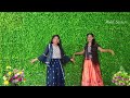 రక్షకుడు వచ్చినాడు christian song dance perfomance ruthsisters cover song by davidson