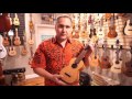 sailor solid cedar top koa super soprano ukulele demo by uke republic