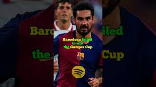 Barcelona FAILS to win the Gamper Cup ❌ #soccertruth #barcelona #footballshorts