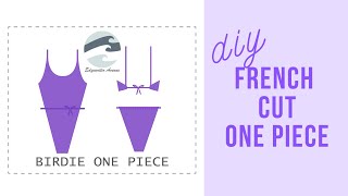 DIY French Cut Swimsuit | Birdie One Piece | Edgewater Avenue