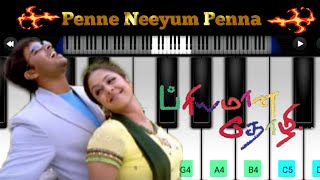 Priyamana thozhi-penne Neeyum Penna 🌠🌠 piano 🎹 covers by ||SRSR Music Official|| #SRSRMusicOfficial