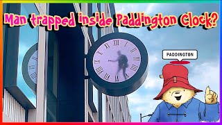 Is there a man in the clock at Paddington Station? Follow me and let’s find out.