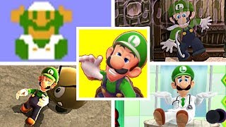 EVOLUTION OF LUIGI DEATHS & GAME OVER SCREENS (1983-2018) NES, SNES, GBA, Nintendo Switch & More!