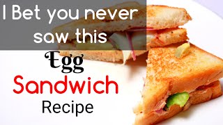 Egg Sandwich | Breakfast Recipe | Without Griller | By Chef akhil