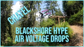 TAKING MY MTB RIDING TO ANOTHER LEVEL @CHATEL BIKE PARK | AIR VOLTAGE \u0026 MORE