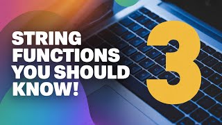 What's the Difference? Slice, Substring, Substr