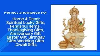 Webelkart Premium Resin Laxmi Ji Idol Statue for Home Decor | laxmi ji Murti for Office