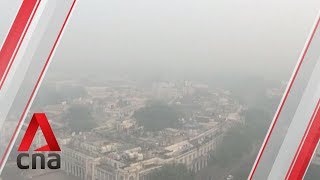 Pollution levels in New Delhi hit "very unhealthy" levels