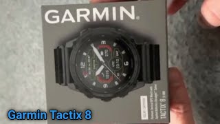 Garmin Tactix 8 Unboxing \u0026 Review | (2025)