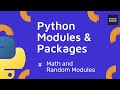 Python Beginner Tutorial #47 Python Math and Random Modules