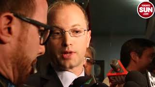 Councillor Mike Layton reacts to Mayor Rob Ford on Casinos