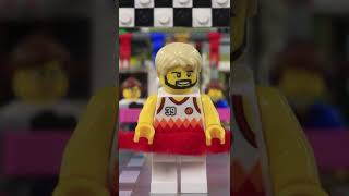 LEGO Marathon Catapulted #short STOP MOTION | Billy Bricks