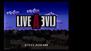 レトロゲーム！LIVEALIVE(SFC)初見プレイ21日目、昔の三角錐のシゲキ食べたい