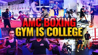 Music Rapper First Boxing Match K.O One Round | AMC BOXING GYM