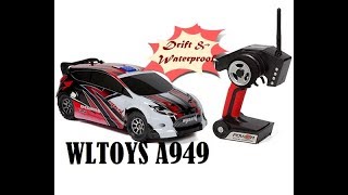 RC WLTOYS A949 1/18 Waterproof \u0026 Drift