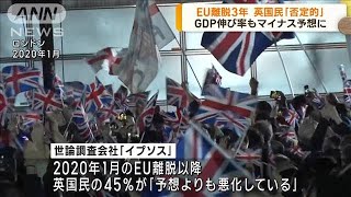 EU離脱から3年　英国民の半数「結果に否定的」(2023年2月1日)