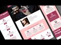Build A Responsive Salon Website using HTML CSS and JavaScript