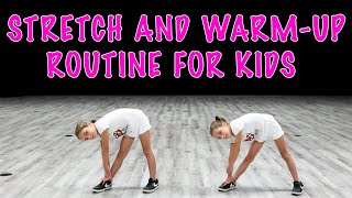 Stretch and Warm up Routine For Kids - (Hip Hop Dance Tutorial AGES 5+)  | MihranTV