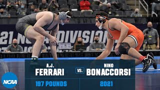 AJ Ferrari vs. Nino Bonaccorsi: 2021 NCAA Title (197 lbs.)
