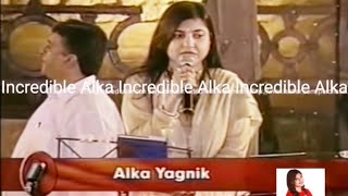Kuch Kuch Hota hai 💖 | Alka Yagnik Live | Complete Video| KKHH |Shah Rukh Khan~Kajol~Rani Mukher Ji