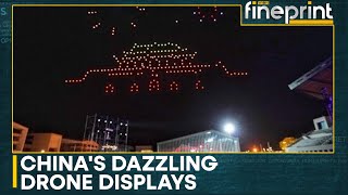 China: Night Skies Illuminated With Drone Display | World News | WION Fineprint