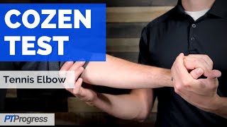 Cozen Test for Tennis Elbow