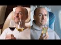 Emirates FIRST Class vs. ECONOMY Class WINE Experience