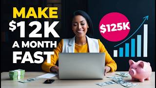 Earn $12k Monthly FAST! Easy Side Hustle Revealed!