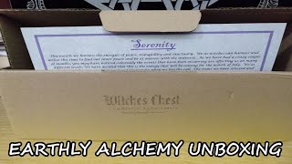 Unboxing - Earthly Alchemy 'Serenity' - July 2020