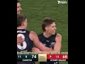 final siren of carlton vs sydney elimination final afl 2023