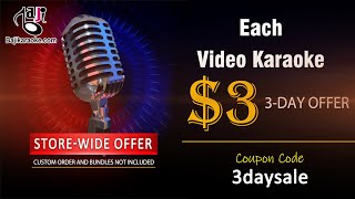 3-day Special OFFER - Video karaoke with Lyrics - Pakistani Karaoke - Hindi Karaoke - Bajikaraoke