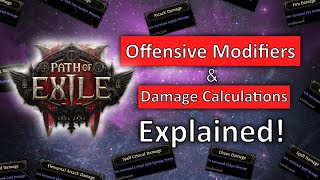 Modifiers \u0026 Damage Calculation explained! | Path of Exile 2