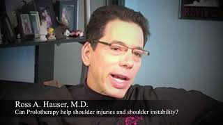 Prolotherapy for Shoulder Injuries and Instability