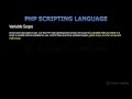 04 PHP Functions Variable Scope