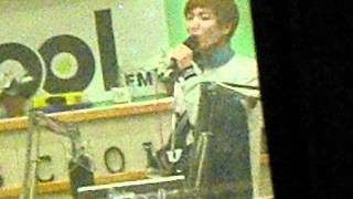 110323 sukira singing leetuk[fancam]