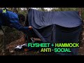 FLYSHEET + HAMMOCK  |  ANTI-SOCIAL | MAT SO MAD