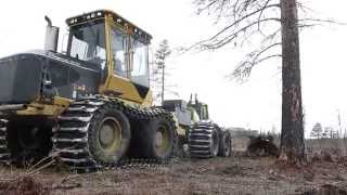 Tigercat 1075B with Bracke T35.b