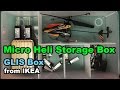 RC micro helicopter storage case IKEA GLIS box HCP100s MSR V911 FP100 v977