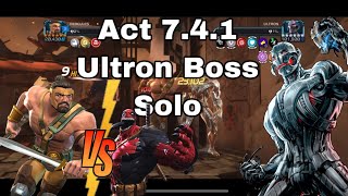 Act 7.4.1 Ultron Boss Solo - Hercules or venompool? who works better? - Both! - marvel champions