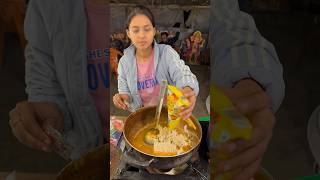 Hardworking girl selling Maggi #shorts