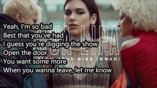 Dua Lipa - Blow Your Mind + Lyrics (Official Audio)