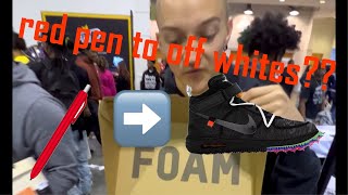 I TRADED FROM A RED PEN TO OFF WHITE SHOES AT A SNEAKER CONVENTION?!?!?!