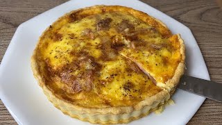 【料理レシピ】 キッシュ ロレーヌ / Quiche Lorraine